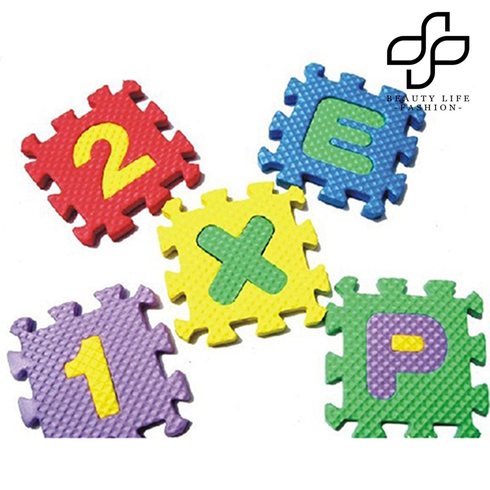 【NEW】36 Pcs/Set Child Kids Novelty Alphabet Number EVA Puzzle Foam Teaching Mats Toy