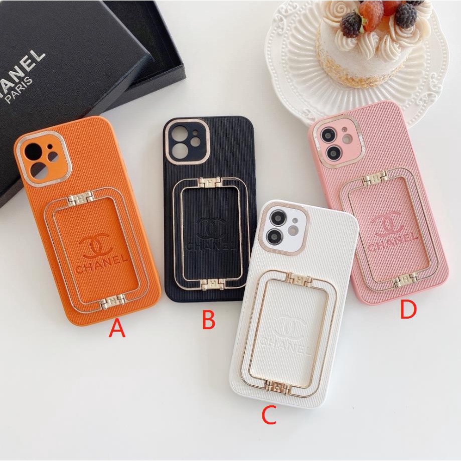 Ốp Điện Thoại Hoạ Tiết Chanel Dập Nổi Phối Khóa Kim Loại Dành Cho iphone13 PRO max 12 11 xr x xs max 12 PRO