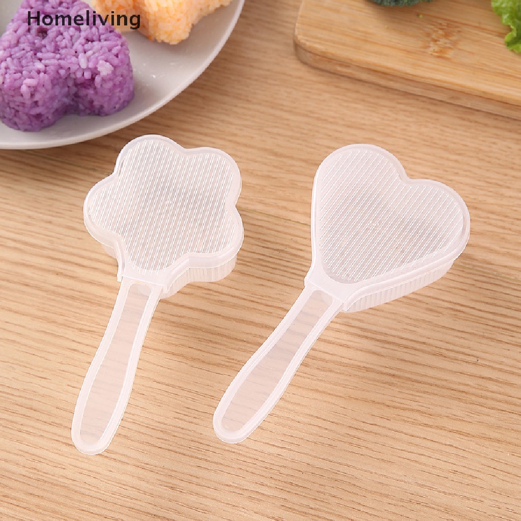 Set 2 Khuôn Làm Cơm Nắm Hình Tròn Phong Cách Nhật Bản DIY