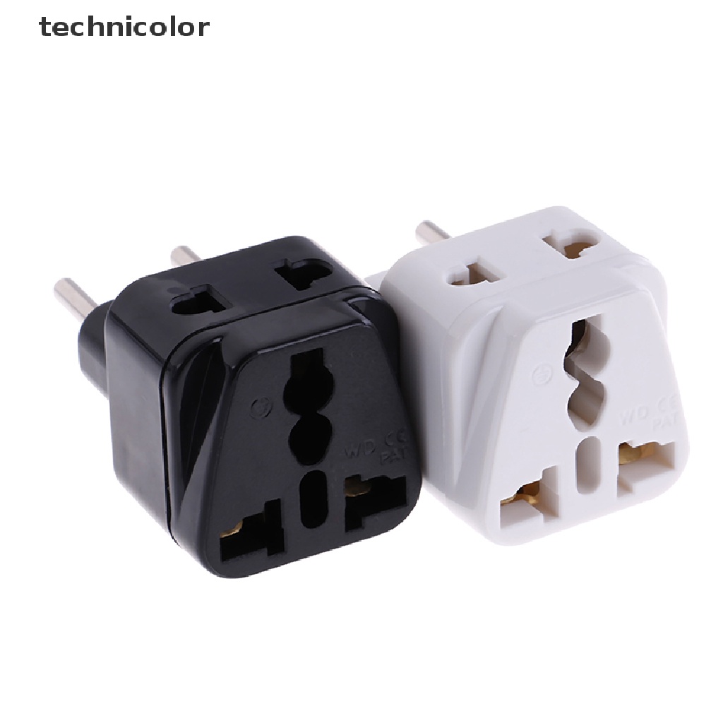 Đầu phích cắm chuyển đổi 2 chấu UK/ US/ EU/ AU 2 3 chấu tiện lợi