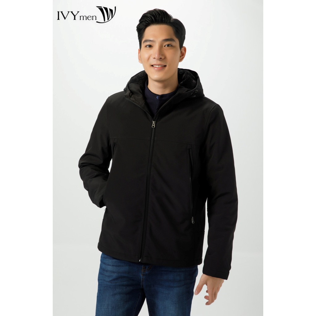 Áo khoác gió cổ mũ lót lông IVY moda MS 70E3131