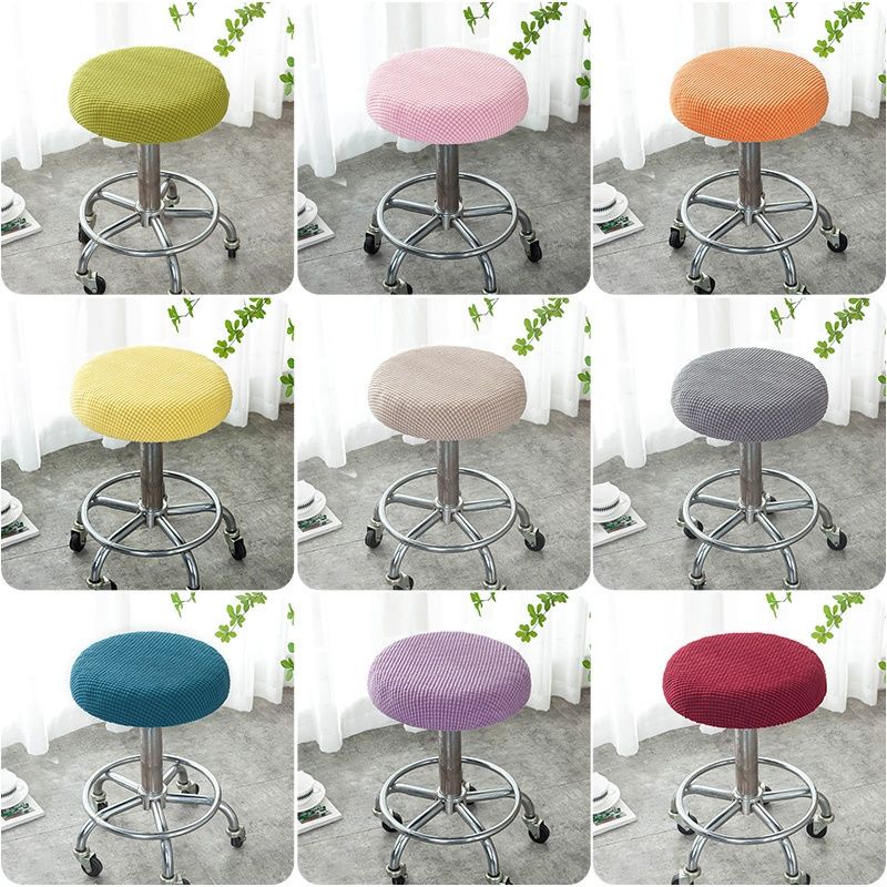 Vỏ Bọc Đệm Ghế Xoay Hình Tròn Cho Salon Làm Đẹp