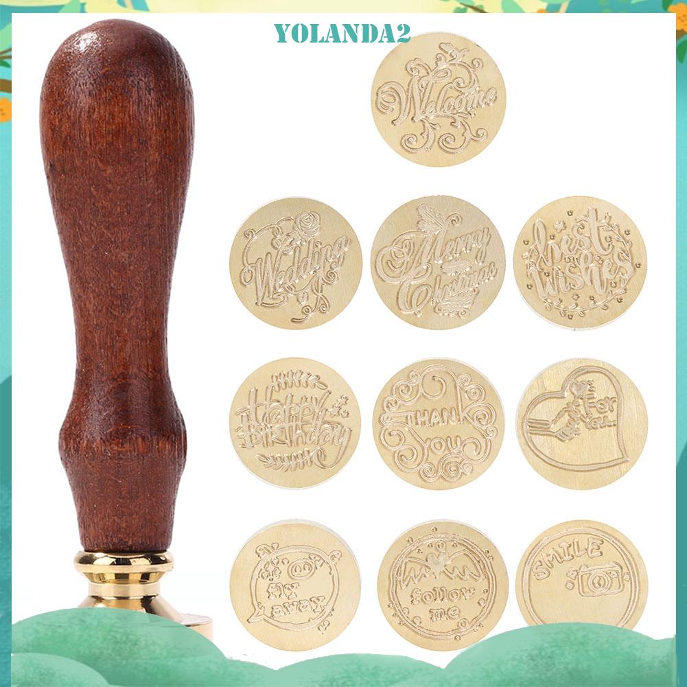 Con Dấu In Chữ Tiếng Anh Phong Cách Retro Độc Đáo Trang Trí Sổ Tay Nhật Ký Diy