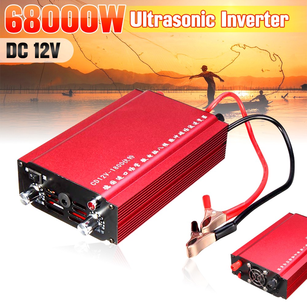 Biến tần sóng siêu âm chuyên dụng bắt cá 12V 68000W chất lượng cao