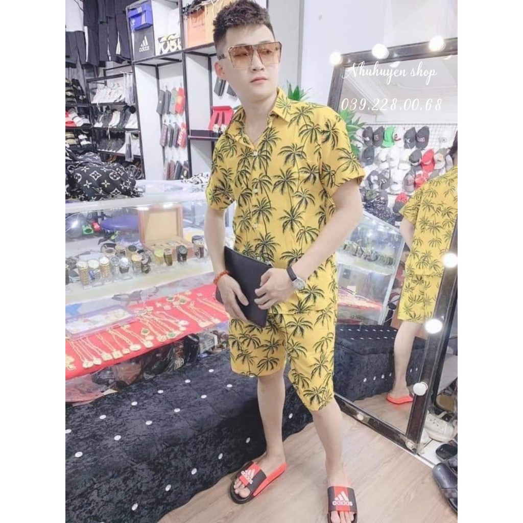 (chất kate thái 1 - kho HCM) bộ dừa vàng đi biển, team - bộ hoa quả, trái cây big size- chuyên sỉ lẻ - nhuhuyen shop