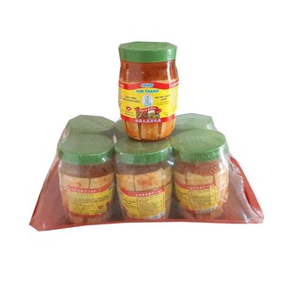 Chao đậu hủ, đậu nành Kim Thành ngon béo 650g/hủ lốc 6 hũ