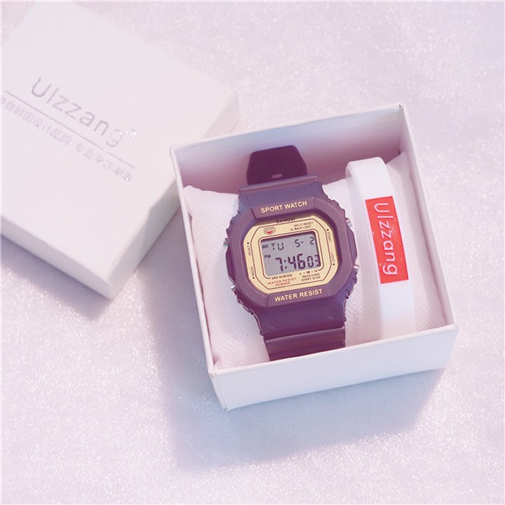 Đồng hồ điện tử SANOSI mặt vuông phong cách Unisex Bán lẻ giá sỉ