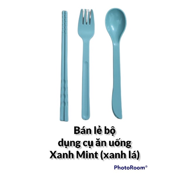 Khay INOX SUS304 và Bộ Dụng Cụ Ăn Uống Lúa Mạch PP