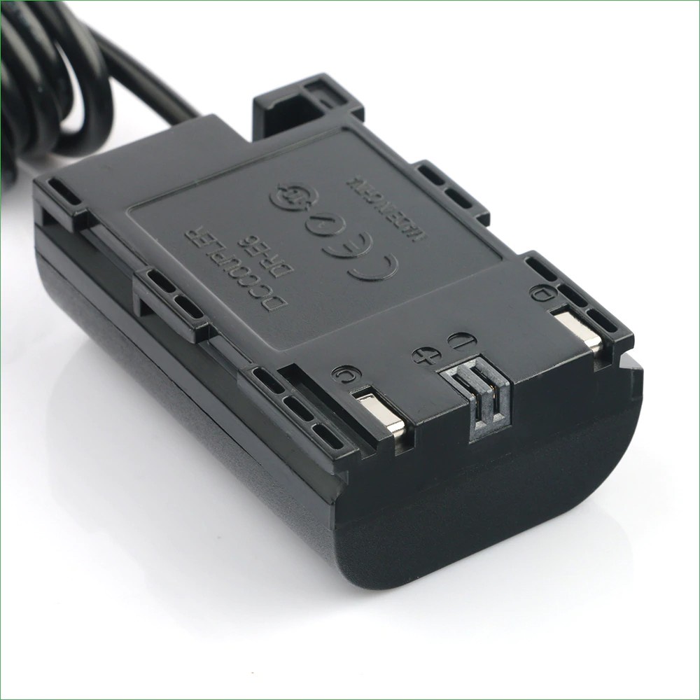 Dây Cáp Sạc Pin 5v Usb Lp E6 E6N Dummy Dr-E6 & Dc Cho Canon Eos 5d Mark Ii Ii Iii Iv 7d Mark Ii