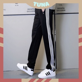 Quần Thể Thao 3 Sọc, Ống Côn, Co Giãn Tốt, Có Khóa Túi Bằng Inox, Tiêu Chuẩn Hàng Xuất Cao Cấp