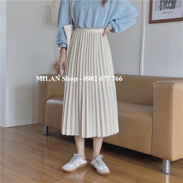 Chân váy xếp lynhiều màu mới lạ | BigBuy360 - bigbuy360.vn