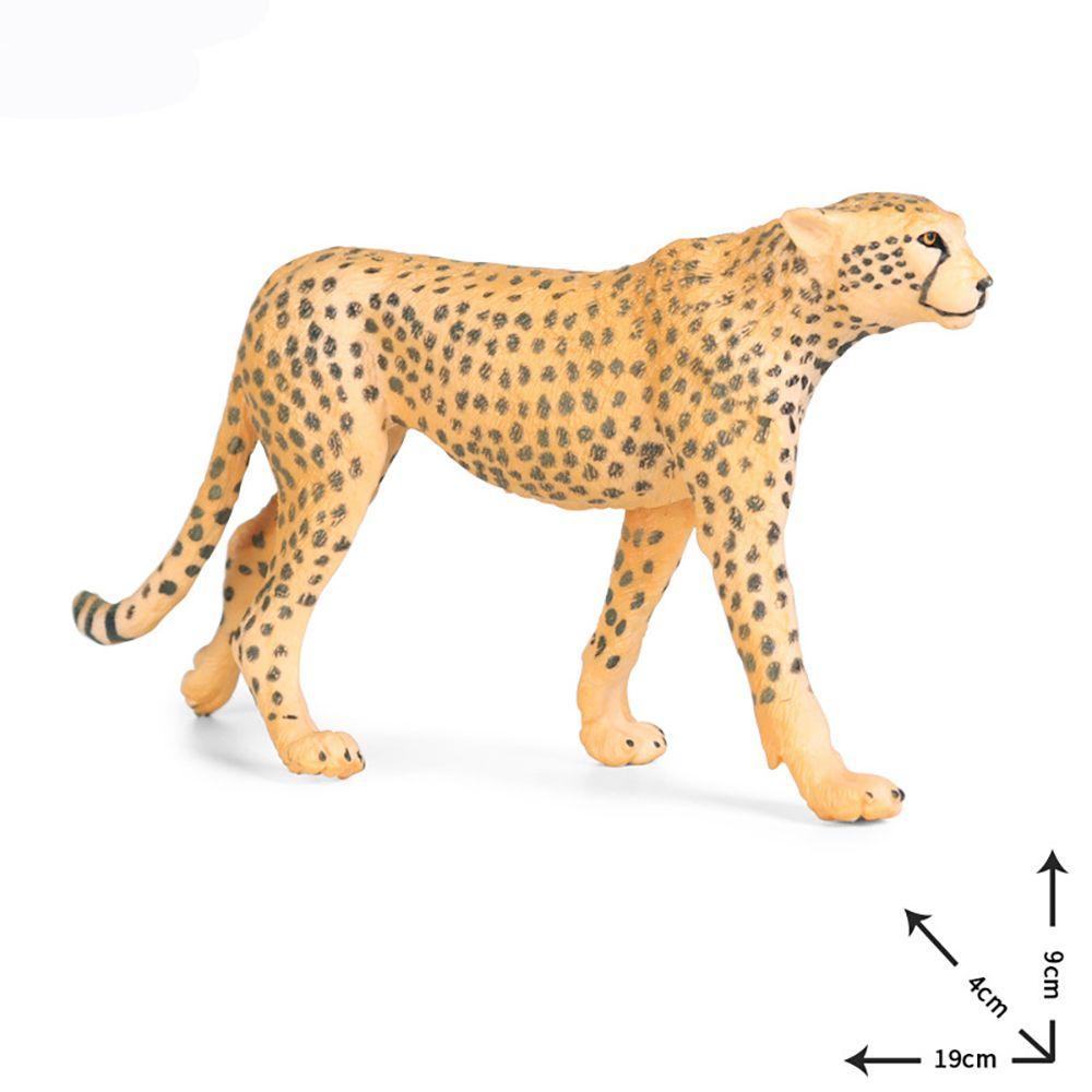 LUOL Đồ Chơi Mô Hình Báo Hoang Dã Giáo Dục Sớm Cho Bé