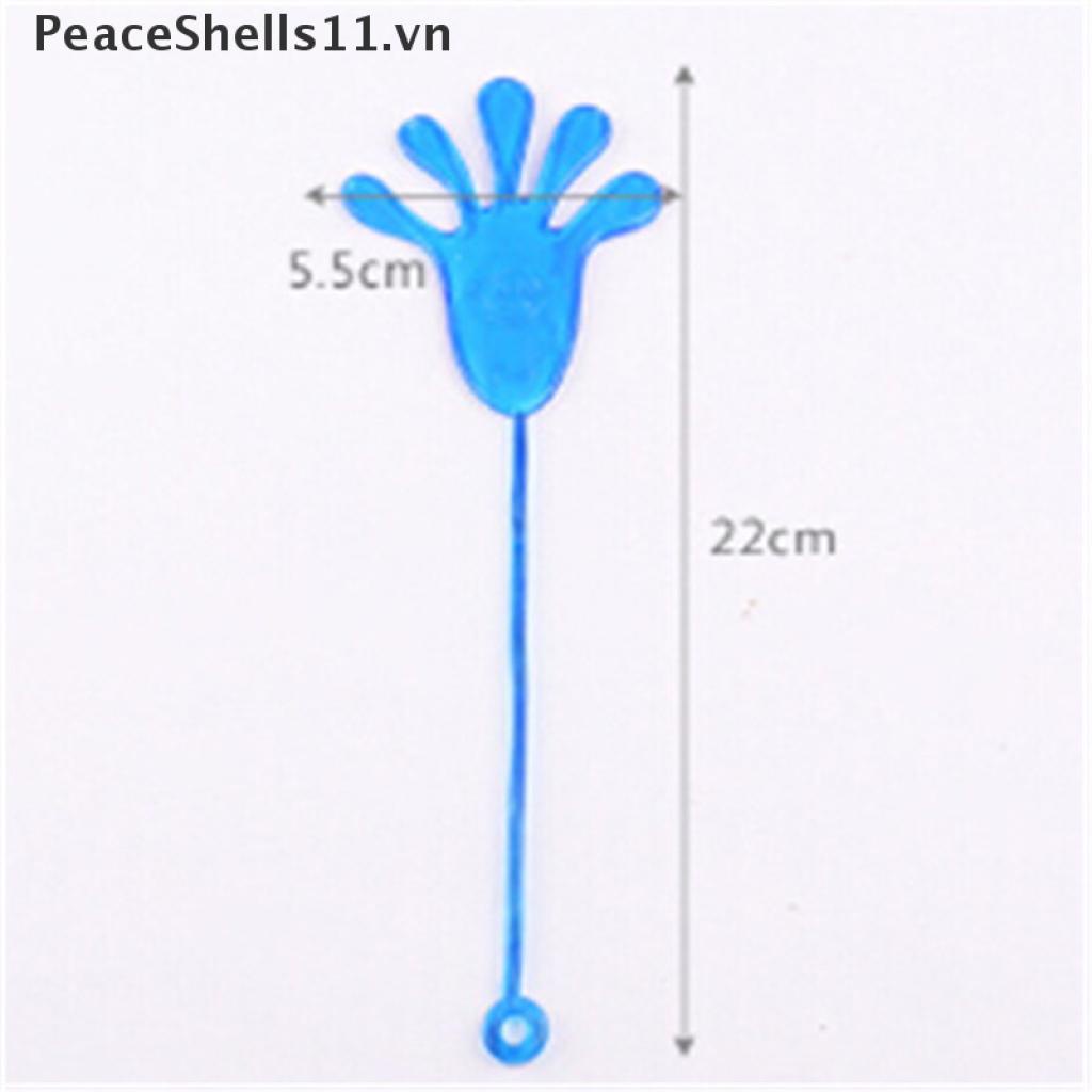 [PeaceShells11] Set 5 Đồ Chơi Bàn Tay Đàn Hồi Dính Đàn Hồi Cho Trẻ Em Làm Quà Tặng Tiệc Tùng