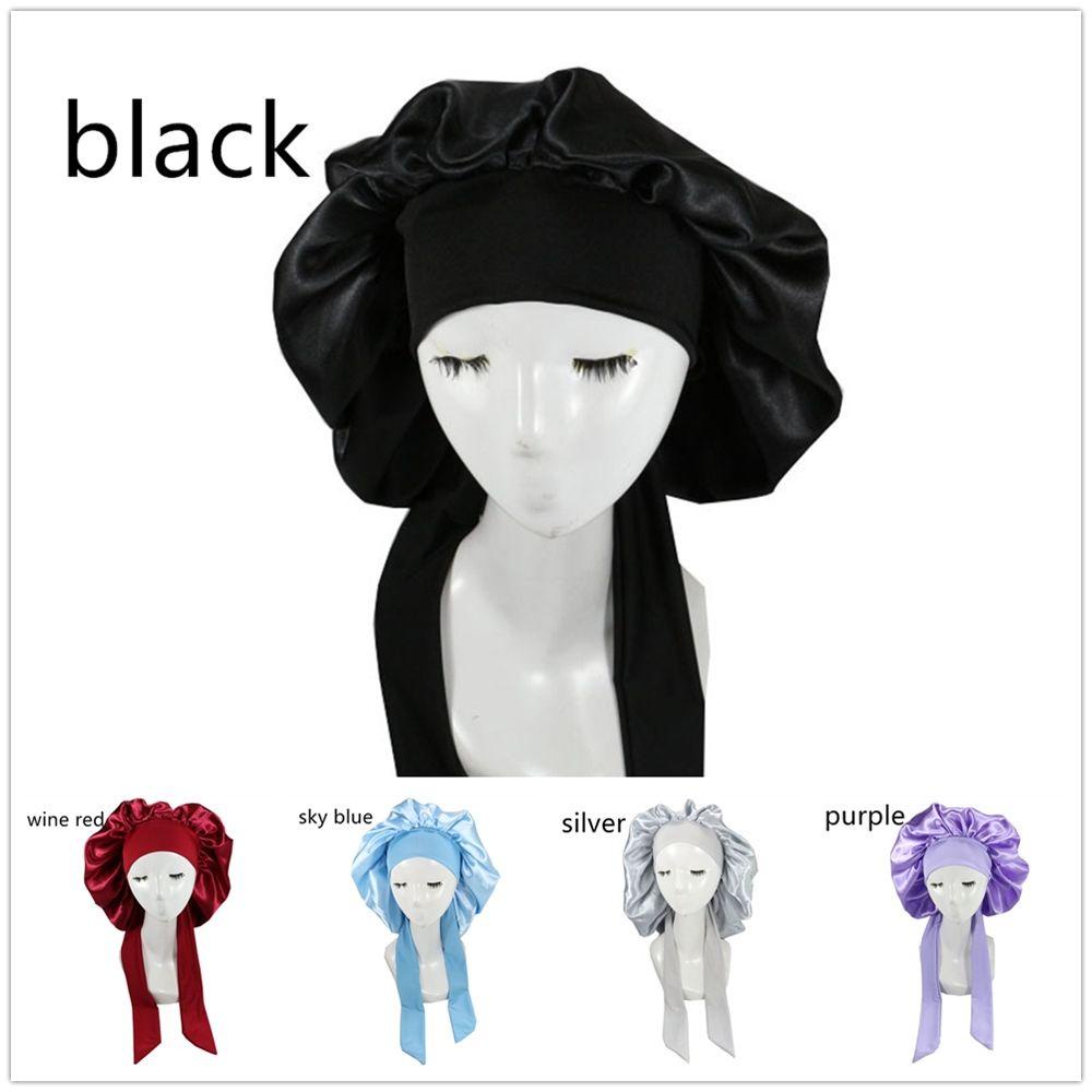 Mũ Trùm Tóc Bằng Polyester Có Thể Điều Chỉnh Chăm Sóc Tóc Khi Ngủ