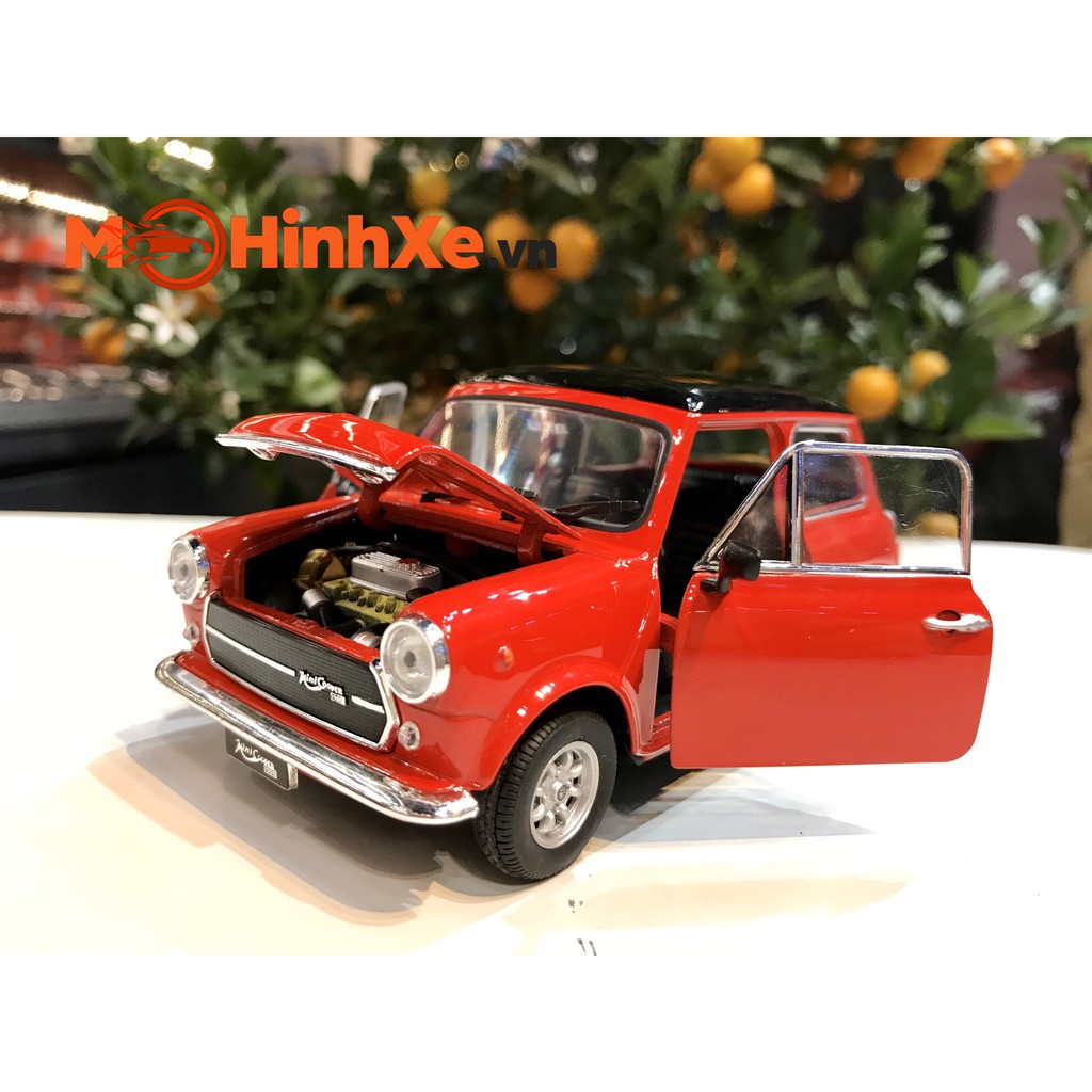 MÔ HÌNH XE MINI COOPER 1300 1:24 WELLY