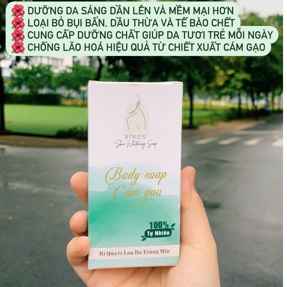 Combo 2 Soap cám gạo + TẶNG KÈM TÚI ĐỰNG SOAP