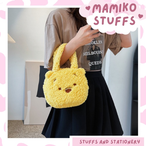 TÚI GẤU DÂU GẤU LOTSO CUTE BẰNG BÔNG SIÊU CUTIE MỊN