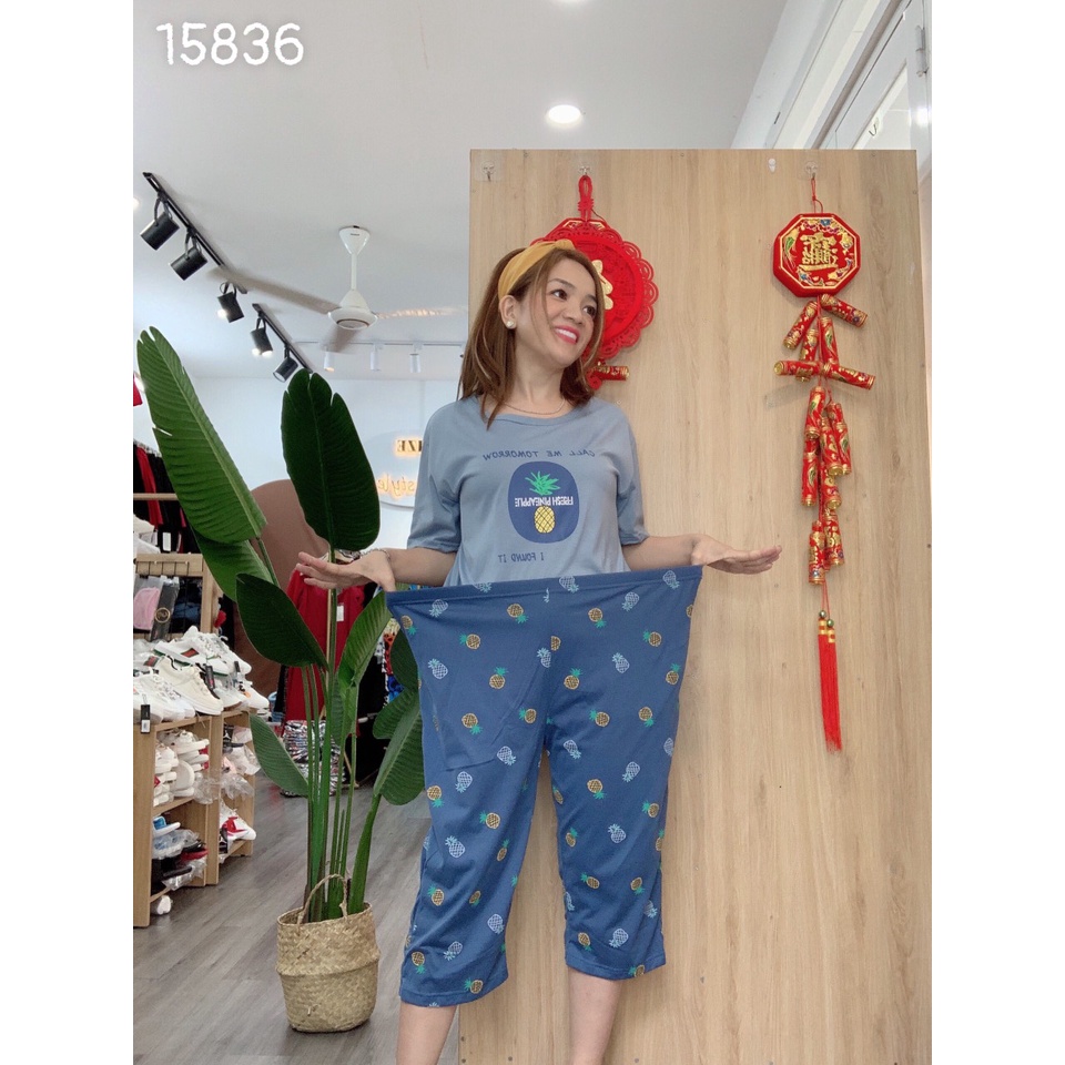 Bộ lửng Bigsize Thơm Xanh SL.QC 15836