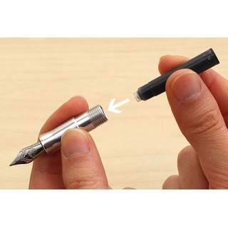 Combo 20 Ống mực bút máy các màu đầu mở to/nhỏ dài 5cm