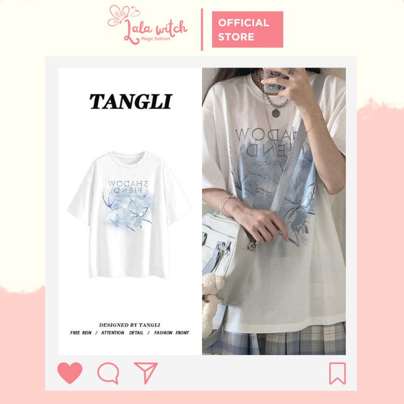 áo phông unisex tay lỡ dáng dài,áo thun cổ tròn in hình basic đẹp