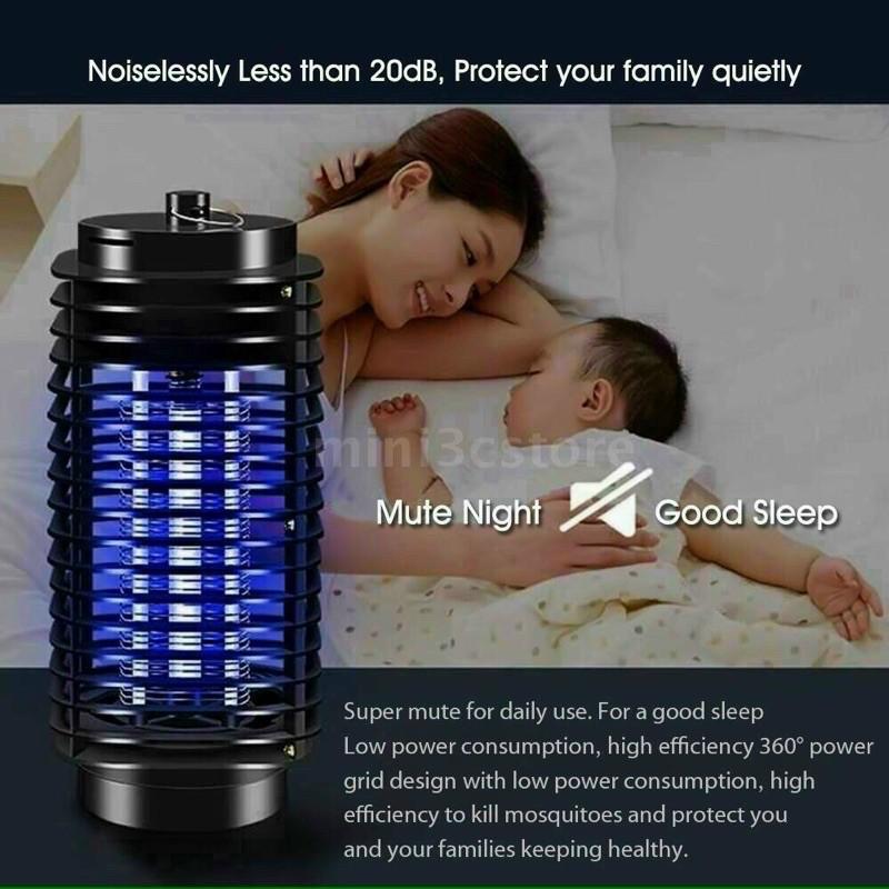 Đèn bắt muỗi tự động,thiết bị diệt muỗi,côn trùng tiết kiệm năng lượng