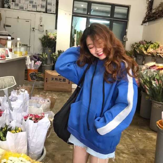 Áo hoodie mũ trơn nhiều màu - Video ảnh thật