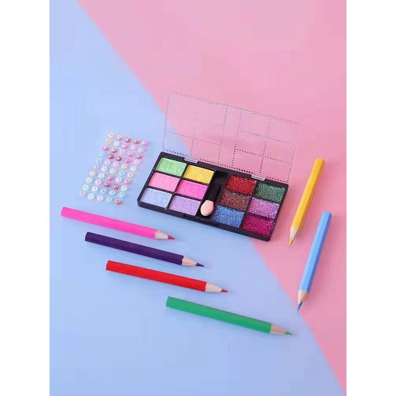 Đồ Chơi Tranh 3D Trang Điểm Cho Công Chúa Và Búp Bê