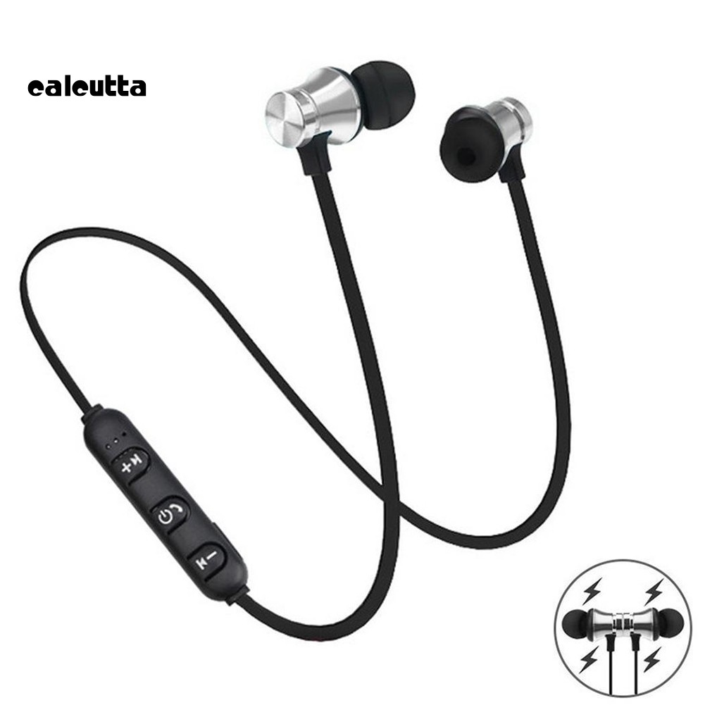 【Ready stock】Magnetic Wireless Bluetooth 4.2 In-Ear Stereo Earphone Sports Headphone with Mic