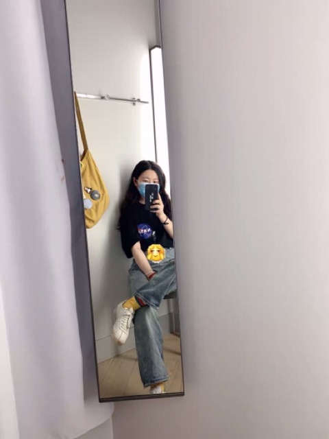 Sẵn XL_Quần Jean, Quần bò ống rộng phong cách ulzzang Hàn quốc