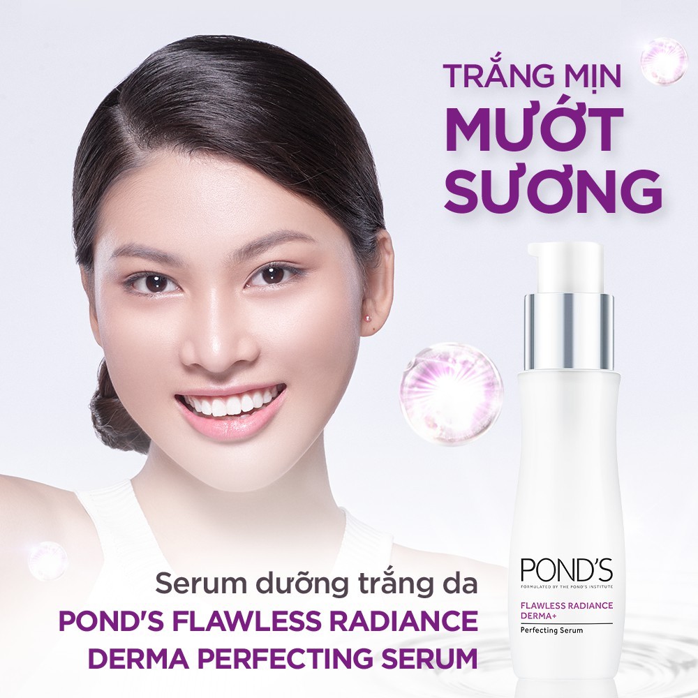 Tình chất dưỡng trắng da Pond's Flawless Radiance Derma+ 30 ml