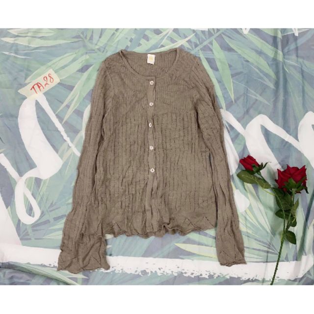 Áo khoác cardigan giãn êm. TA28