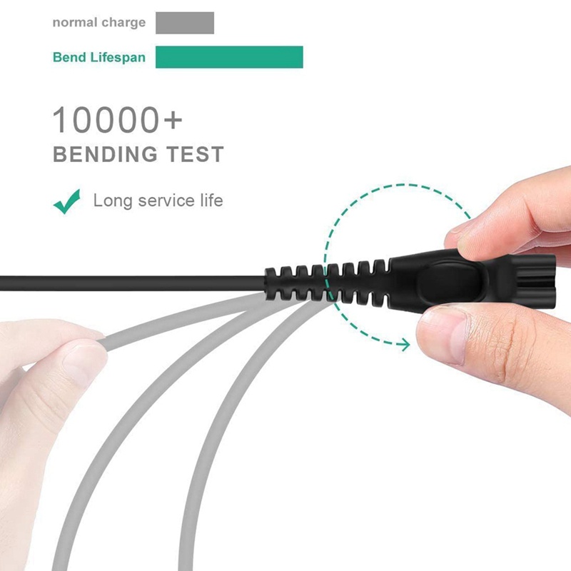 Dây cáp sạc máy cạo râu USB 15V chuyên dụng cho Philips Norelco Oneblade