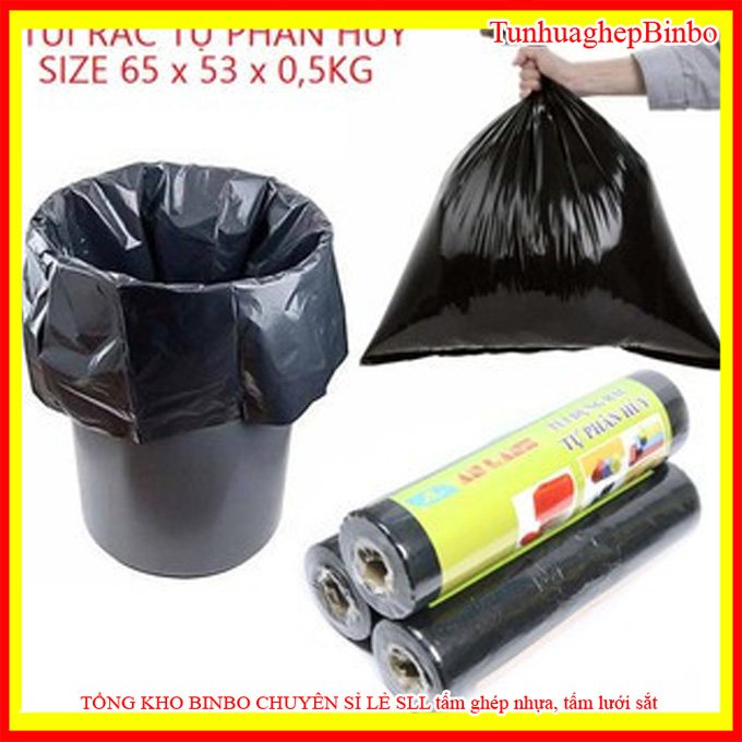 [sale sốc]Túi đựng rác tự tiêu