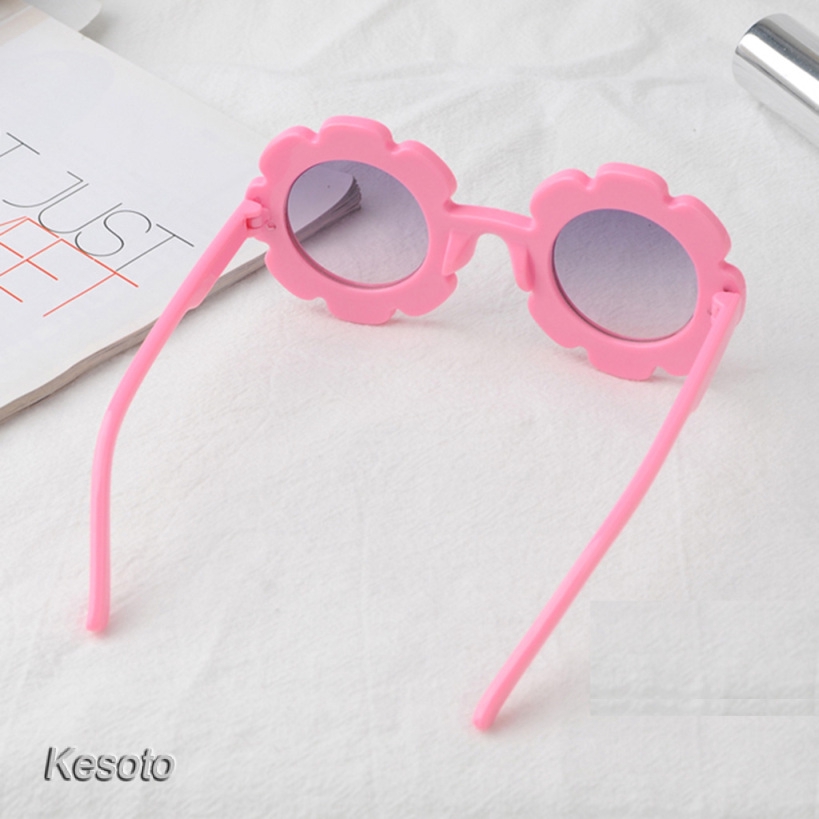 [KESOTO] 2pcs Anti-UV Sunglasses Kid Boy Baby Girls Sun Flower Goggle Glasses Eyewear