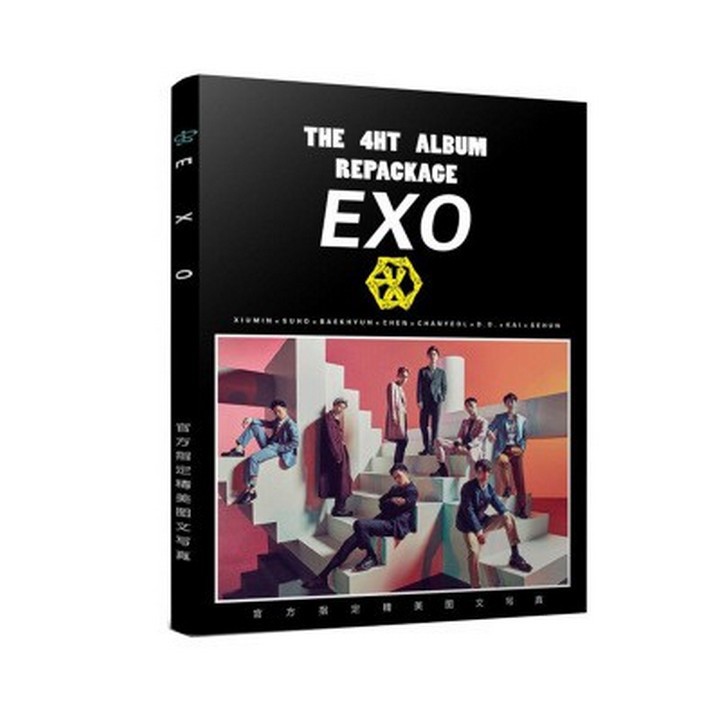 Photobook Exo Don't mess up my tempo album ảnh tặng kèm poster tập ảnh hình ảnh nhóm nhạc Hàn Quốc