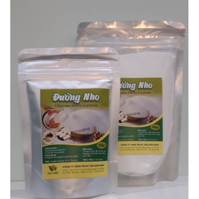 Đường nho Pháp gói 200gr
