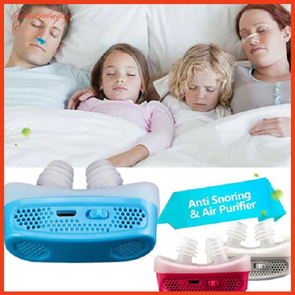 Dụng Cụ Chống Ngáy Ngủ 2 in 1 Nhật Bản - Thiết Bị Hỗ Trợ Chống Ngủ Ngáy Hiệu Quả Tiện Lợi