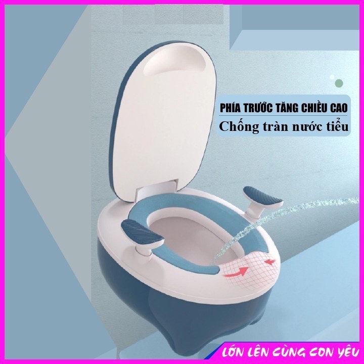 BÔ VỆ SINH CÓ TAY VỊN HÌNH CHIM CÁNH CỤT