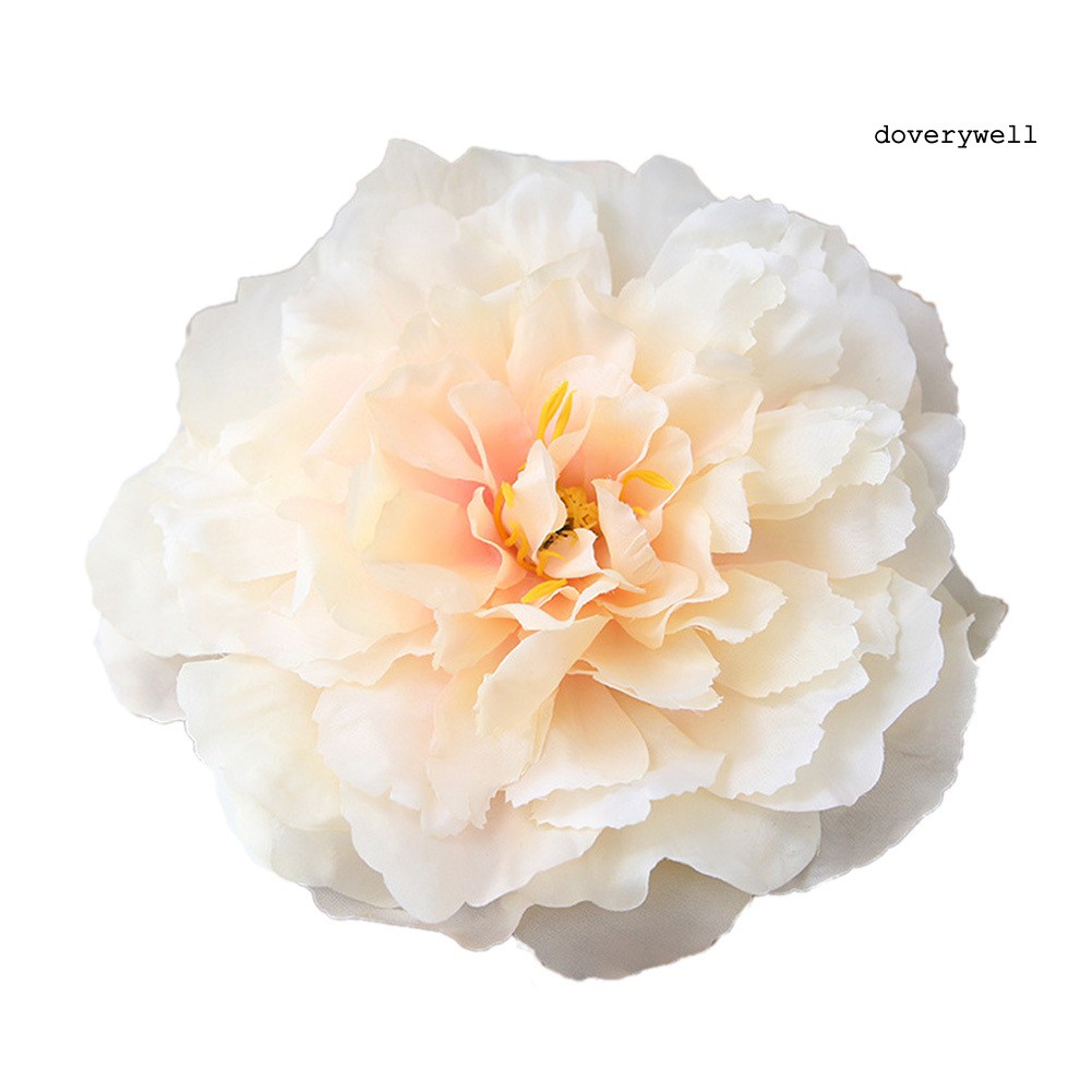 1 Bông Hoa Mẫu Đơn Nhân Tạo 16cm Trang Trí Tiệc Cưới