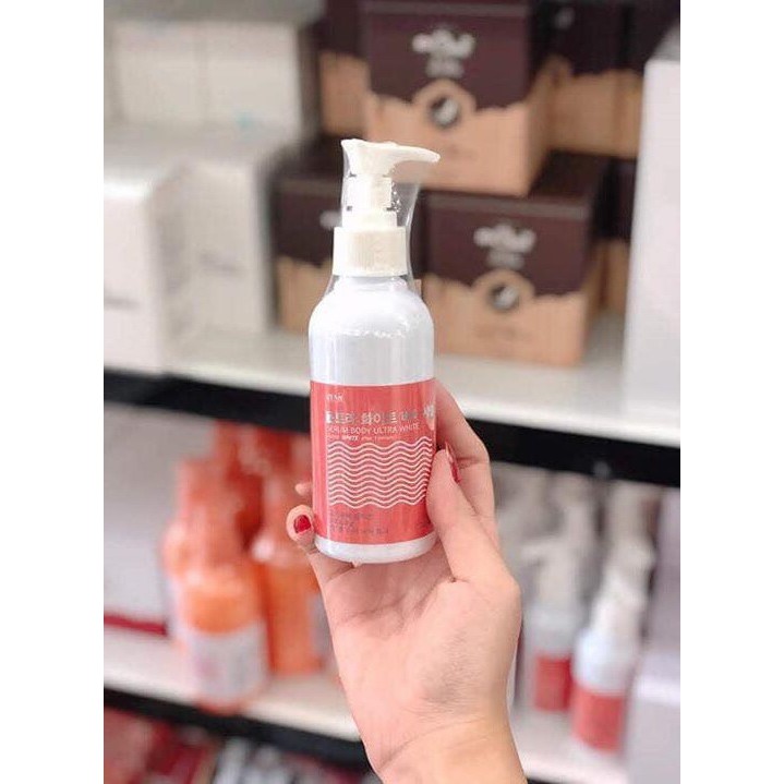 serum kích trắng body ultra white genie