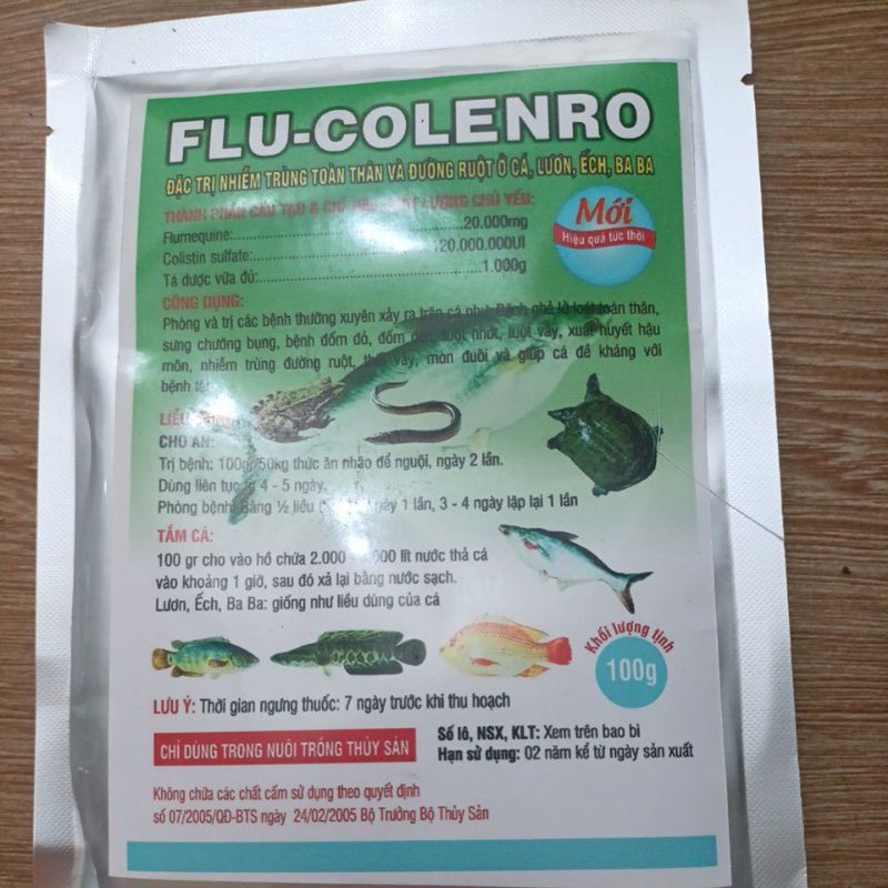 Kháng sinh thủy sản(Flu)