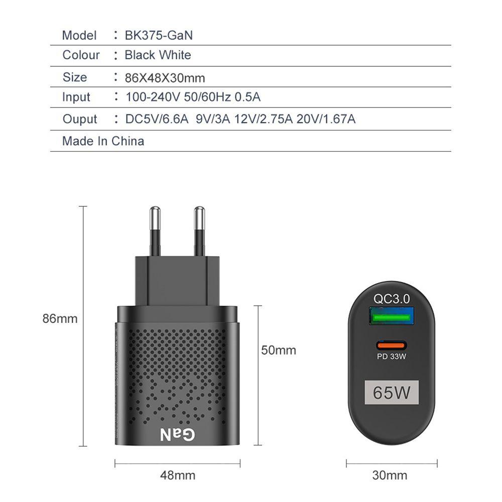 JONYE Củ Sạc Nhanh PD Type C Cho Huawei Xiaomi Samsung