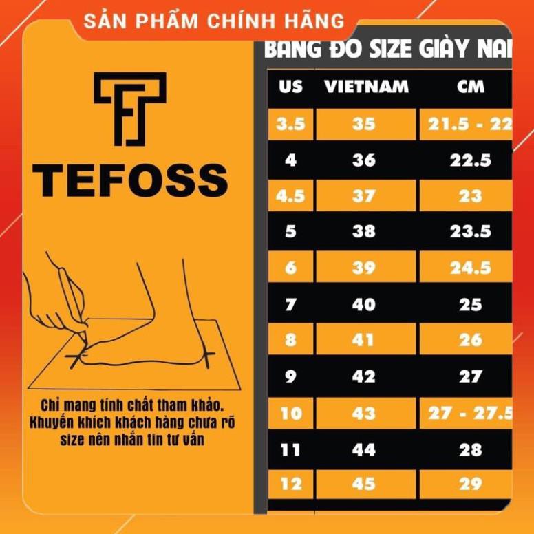 Giày Da Nam Cổ Lửng TEFOSS HN008 - Giày Boot Nam Mạnh Mẽ, Cá Tính Tăng Chiều Cao -hut