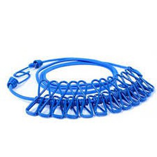Dây phơi đồ 12 kẹp dây phơi đa năng