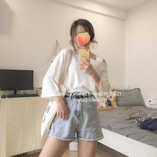 Áo pull lệch vai