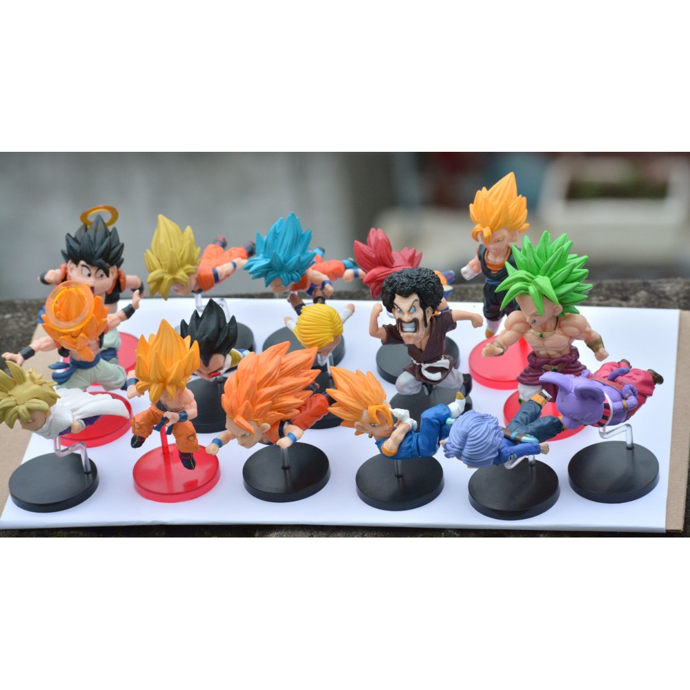 R1 Lẻ Mô hình nhân vật dragon ball 7 viên ngọc rồng Songoku Son Goku 5-9cm