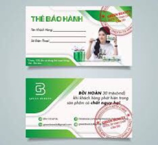 Diệp lục cần Tây date mới( kèm thẻ bảo hành)