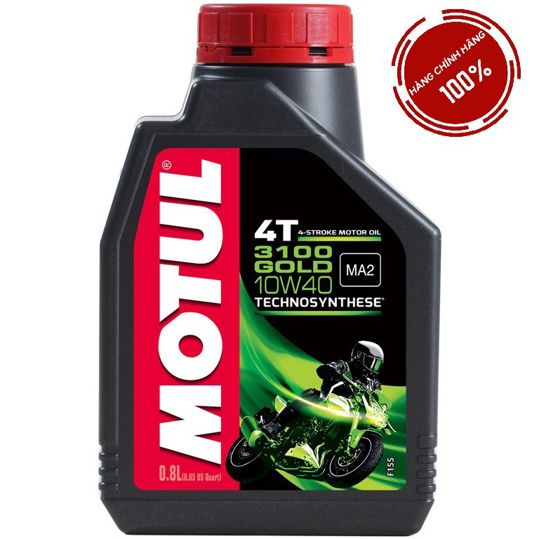 Nhớt xe số Motul 3100 Gold 10W40 800mL/1 Lít 🏍🏍🏍