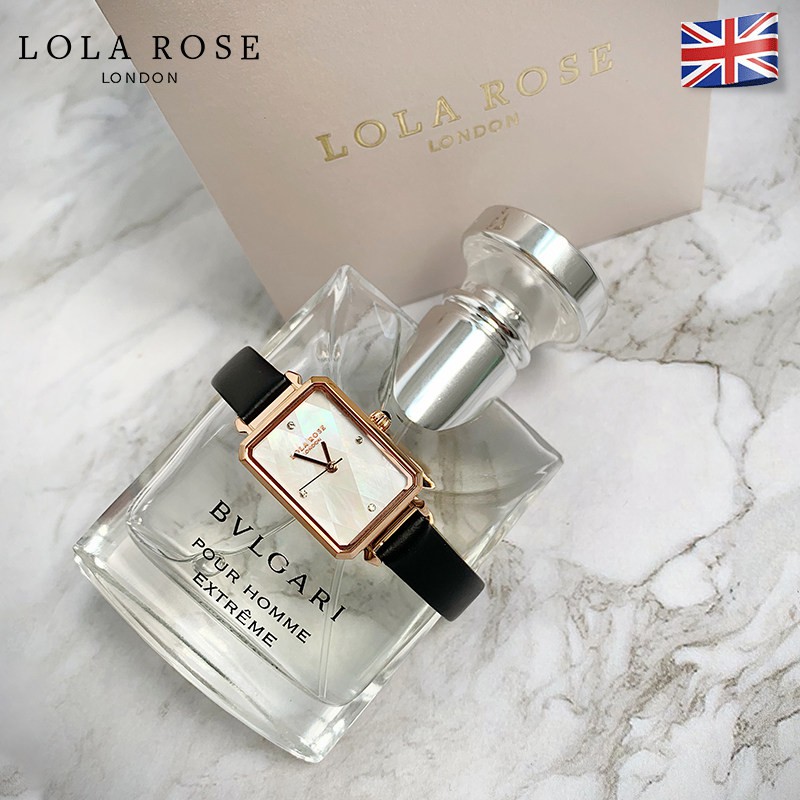 [Mã BMLTA50 giảm 10% đơn 150K] Đồng hồ nữ chính hãng Lolarose mặt vuông trắng xà cừ vỏ ngọc trai cao cấp thời trang | BigBuy360 - bigbuy360.vn