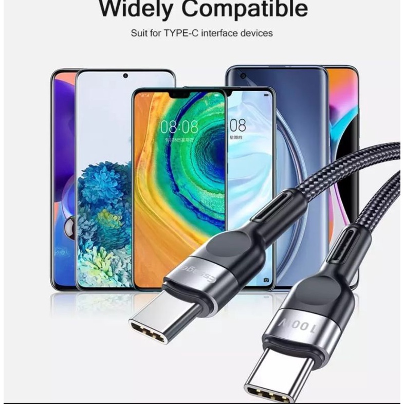Cáp sạc Essanger Quick charge Type C